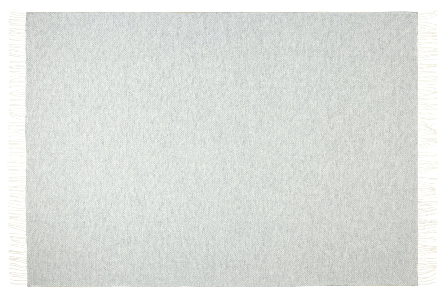Chiswick Throw - Merino Wool/Cashmere - Light Grey V164-CH15