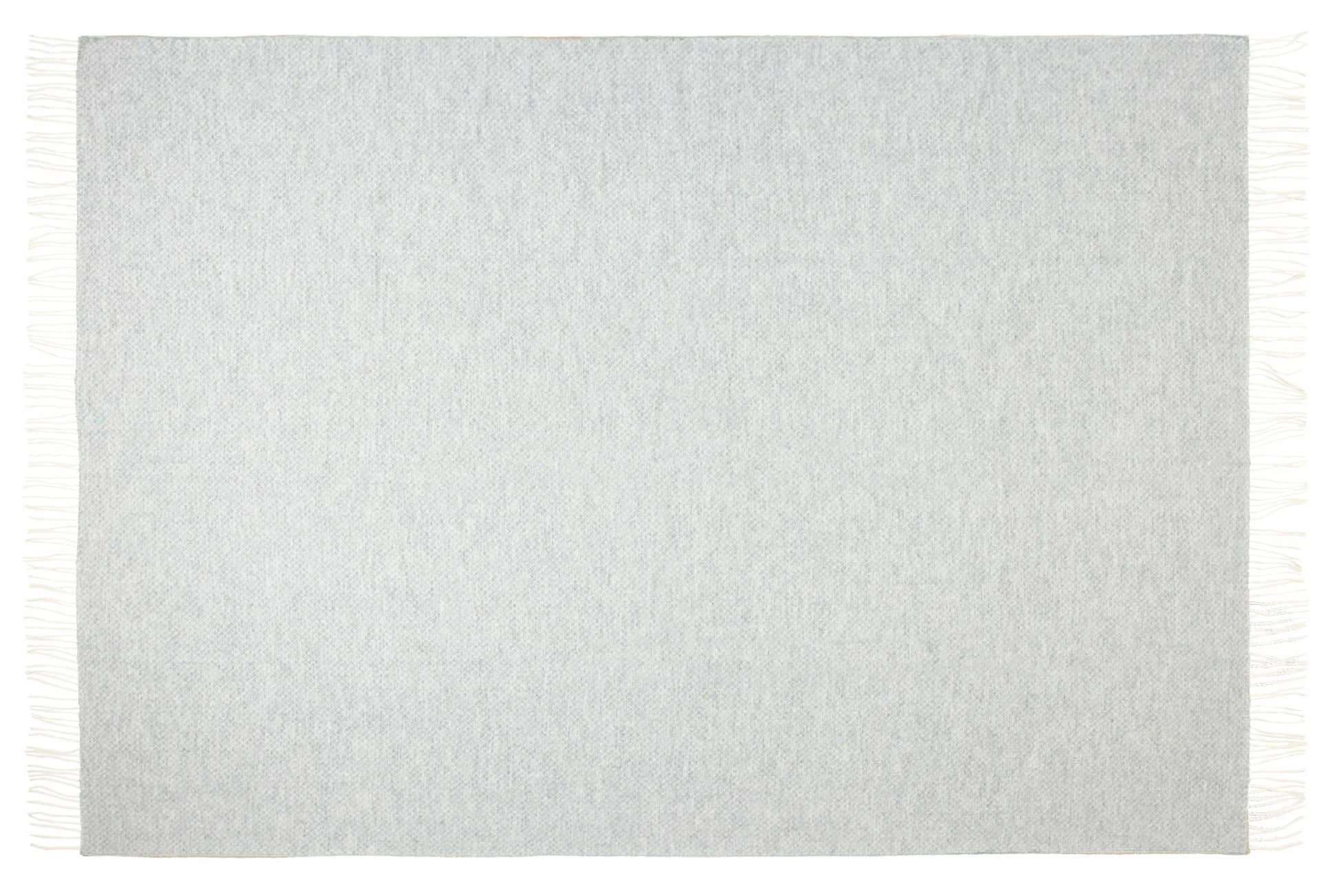 Chiswick Throw - Merino Wool/Cashmere - Light Grey V164-CH15