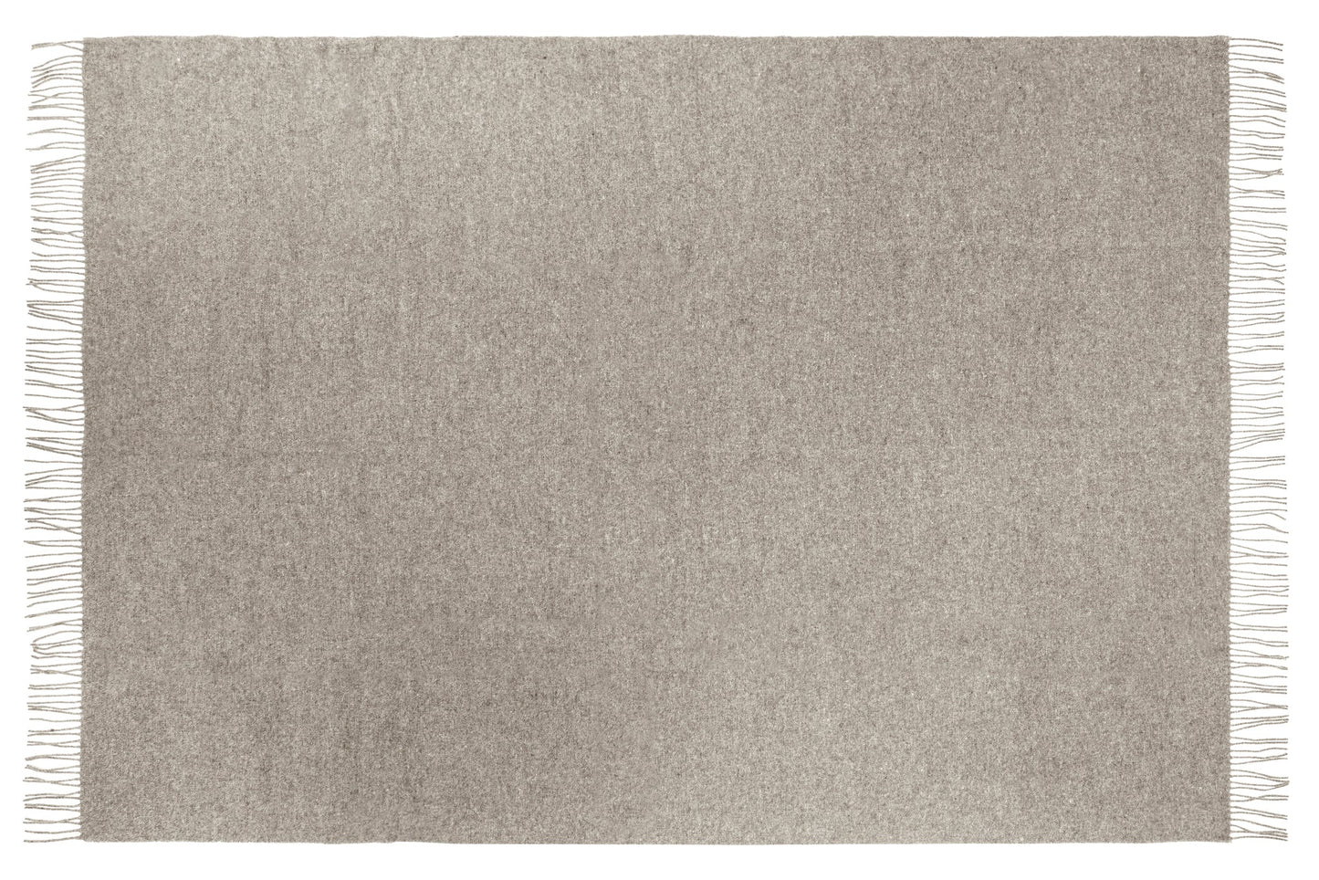 Chiswick Throw - Merino Wool/Cashmere - Stone V164-CH16