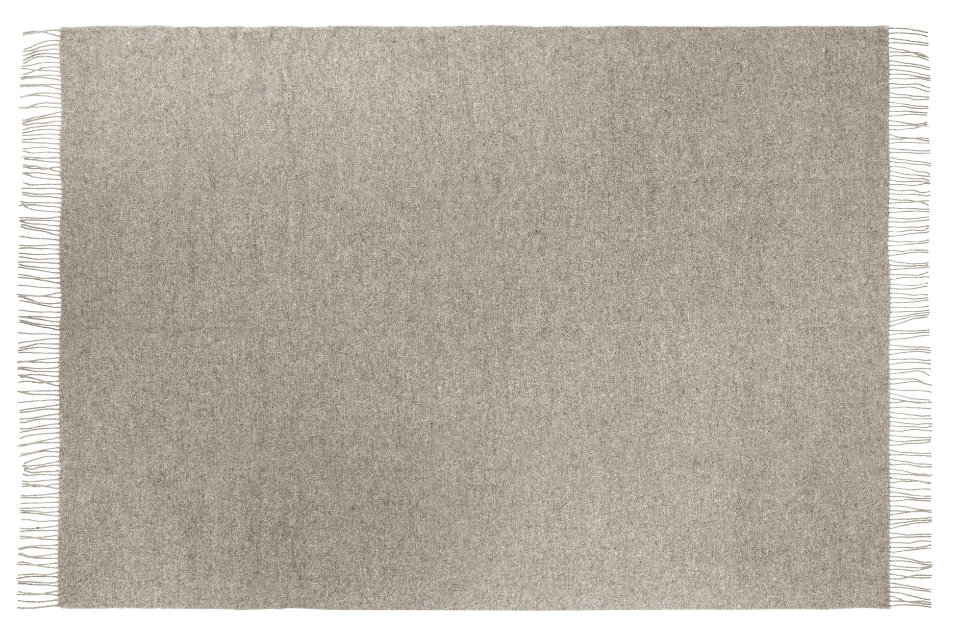 Chiswick Throw - Merino Wool/Cashmere - Stone V164-CH16