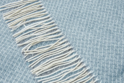 Chiswick Throw - Merino Wool/Cashmere - Blue V164-CH17