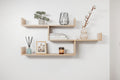 ZURICH MULTI LEVEL SHELF KIT (OAK) V164-ECS3