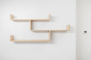 ZURICH MULTI LEVEL SHELF KIT (OAK) V164-ECS3