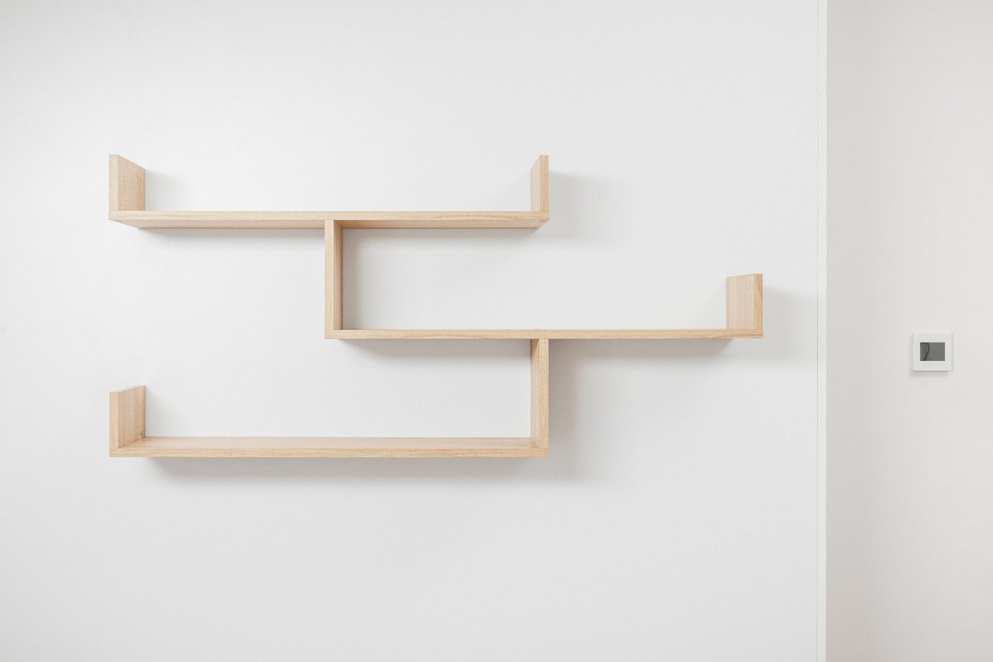 ZURICH MULTI LEVEL SHELF KIT (OAK) V164-ECS3