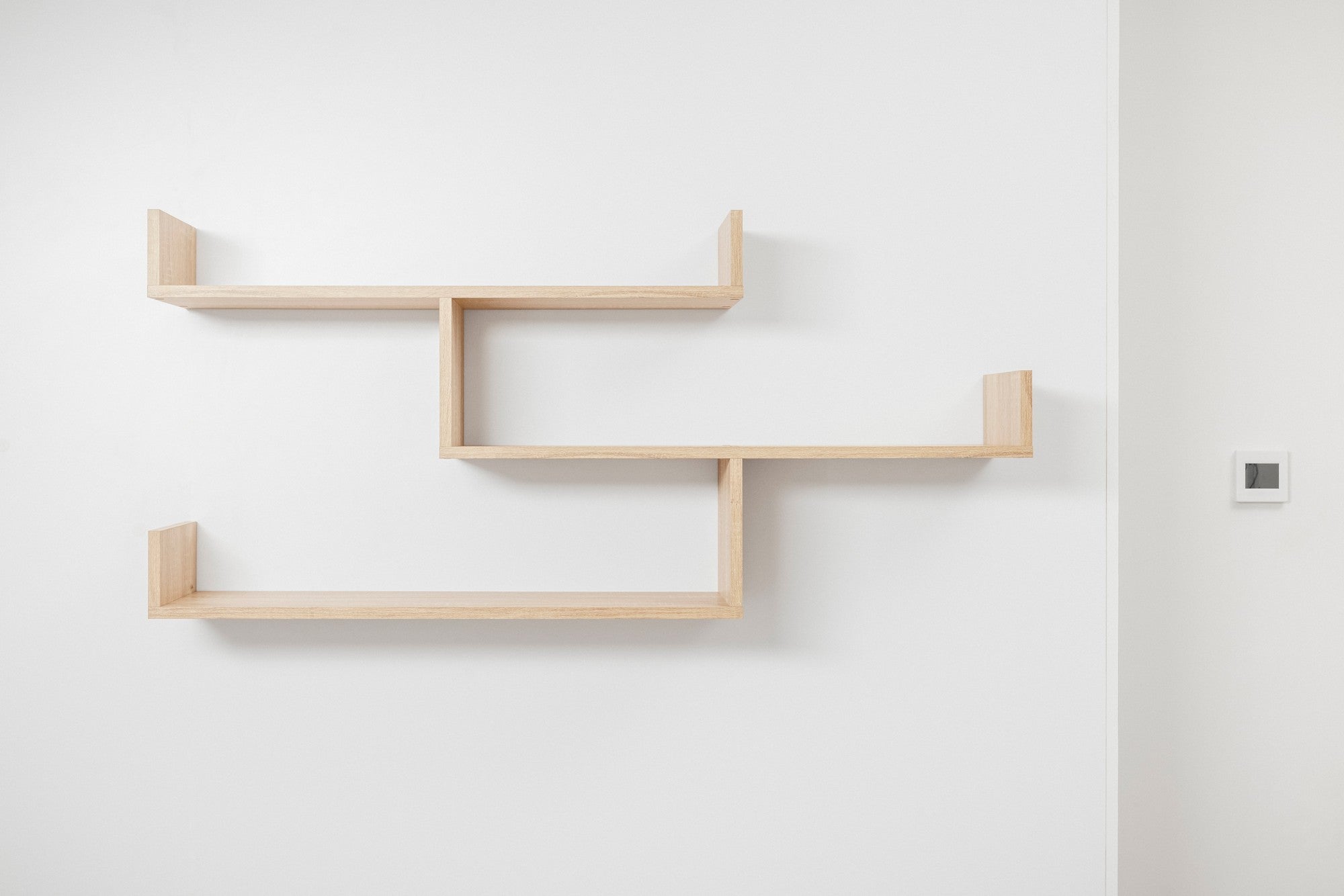 ZURICH MULTI LEVEL SHELF KIT (OAK) V164-ECS3