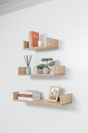 OSLO THREE PIECE SHELF KIT (OAK) V164-ECS5