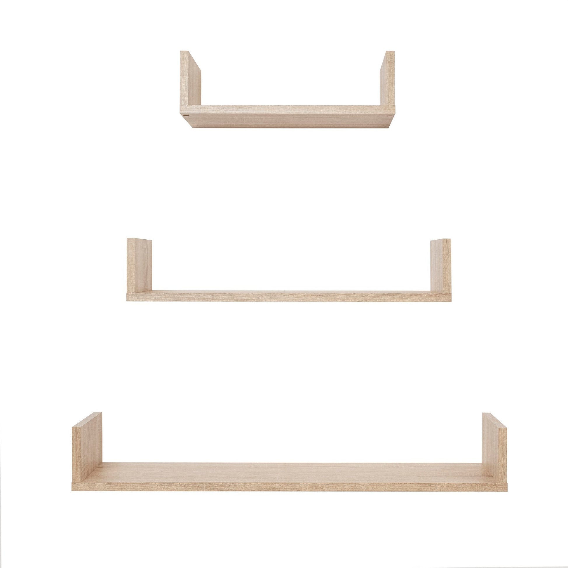 OSLO THREE PIECE SHELF KIT (OAK) V164-ECS5