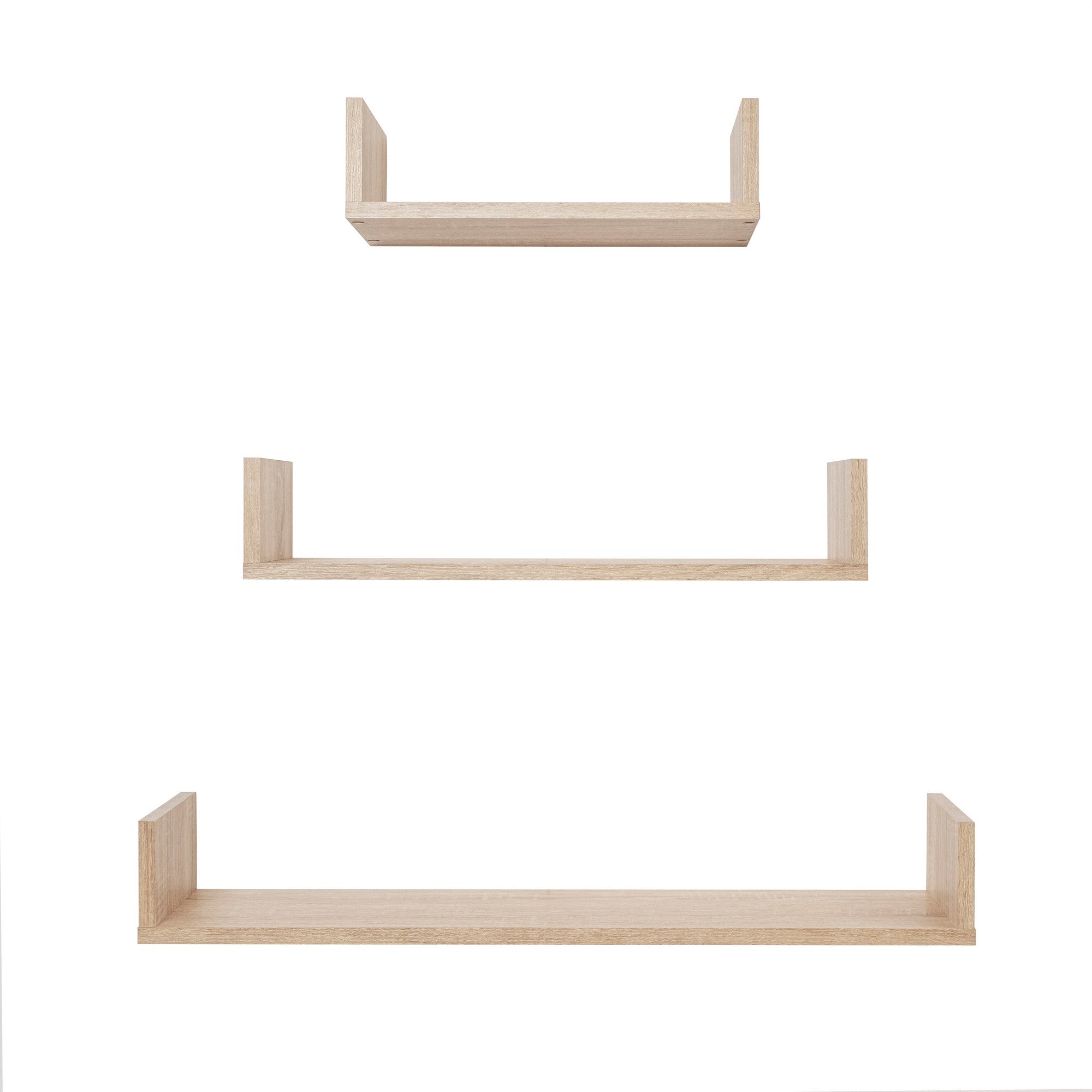 OSLO THREE PIECE SHELF KIT (OAK) V164-ECS5