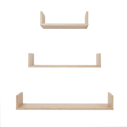 OSLO THREE PIECE SHELF KIT (OAK) V164-ECS5