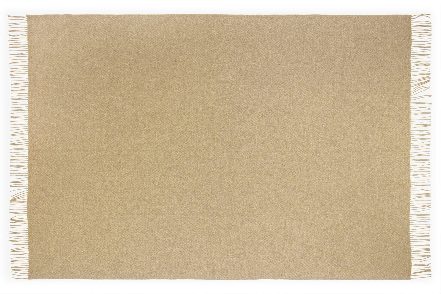 Hampton Throw - Merino Wool Blend - Camel V164-HA10