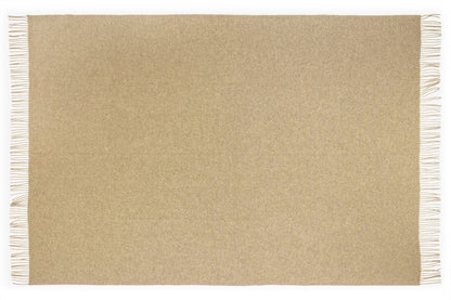Hampton Throw - Merino Wool Blend - Camel V164-HA10