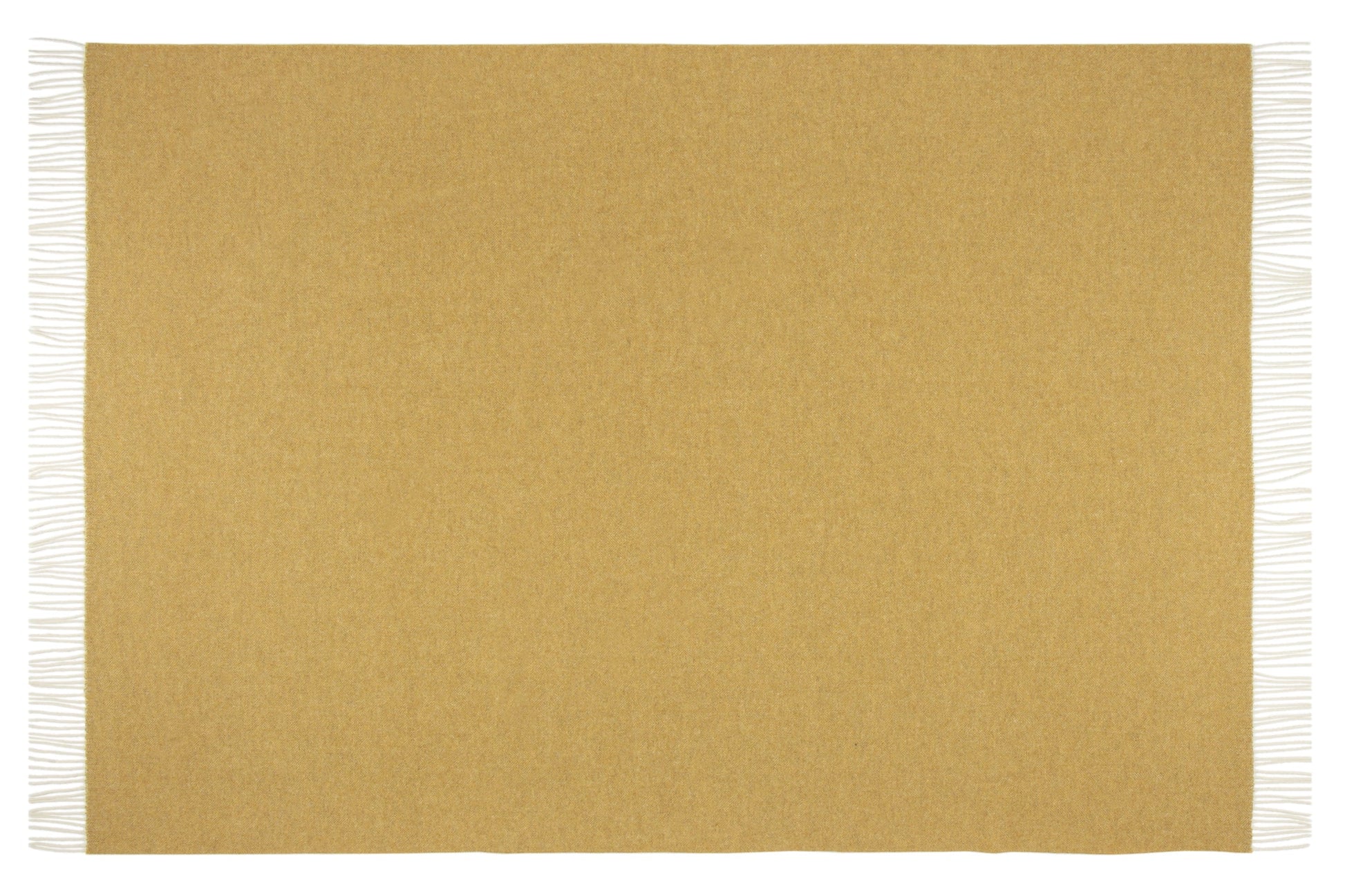 Hampton Throw - Merino Wool Blend - Ochre V164-HA11