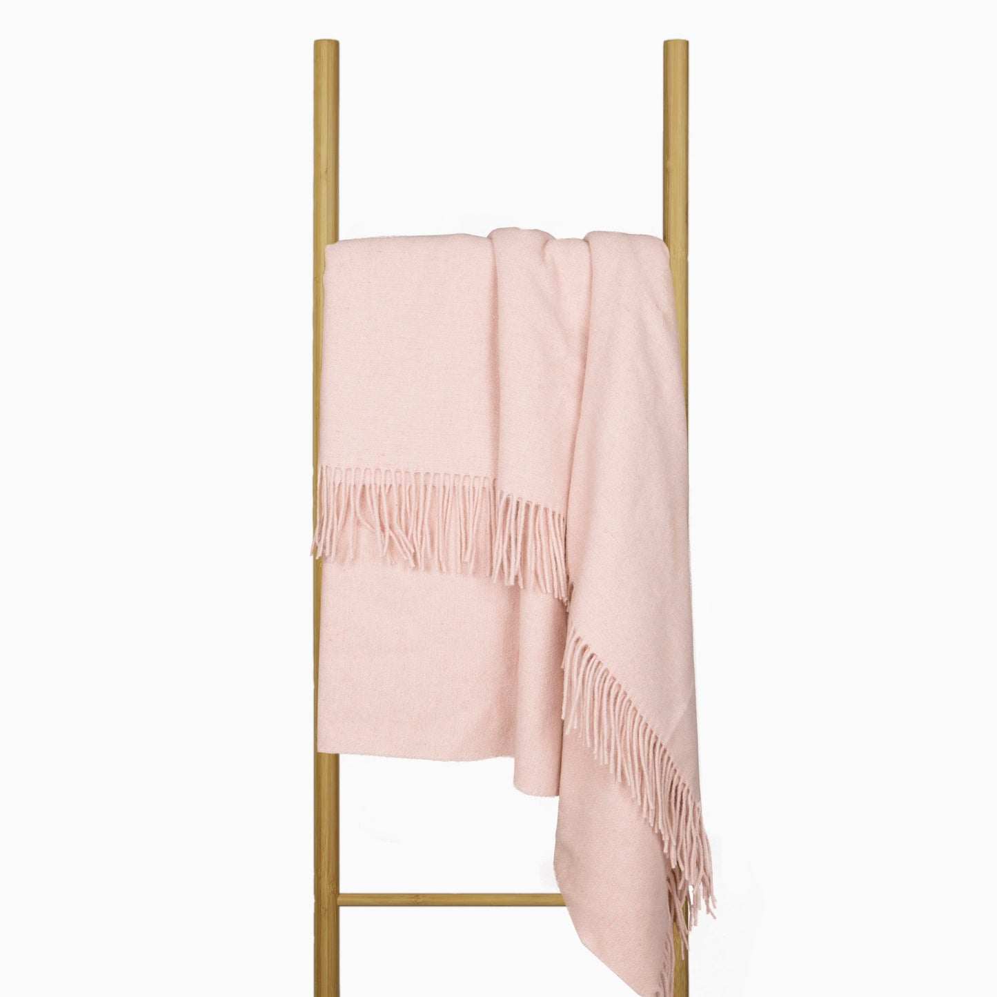 Oxford Throw - Merino Wool Blend - Blush V164-OX2