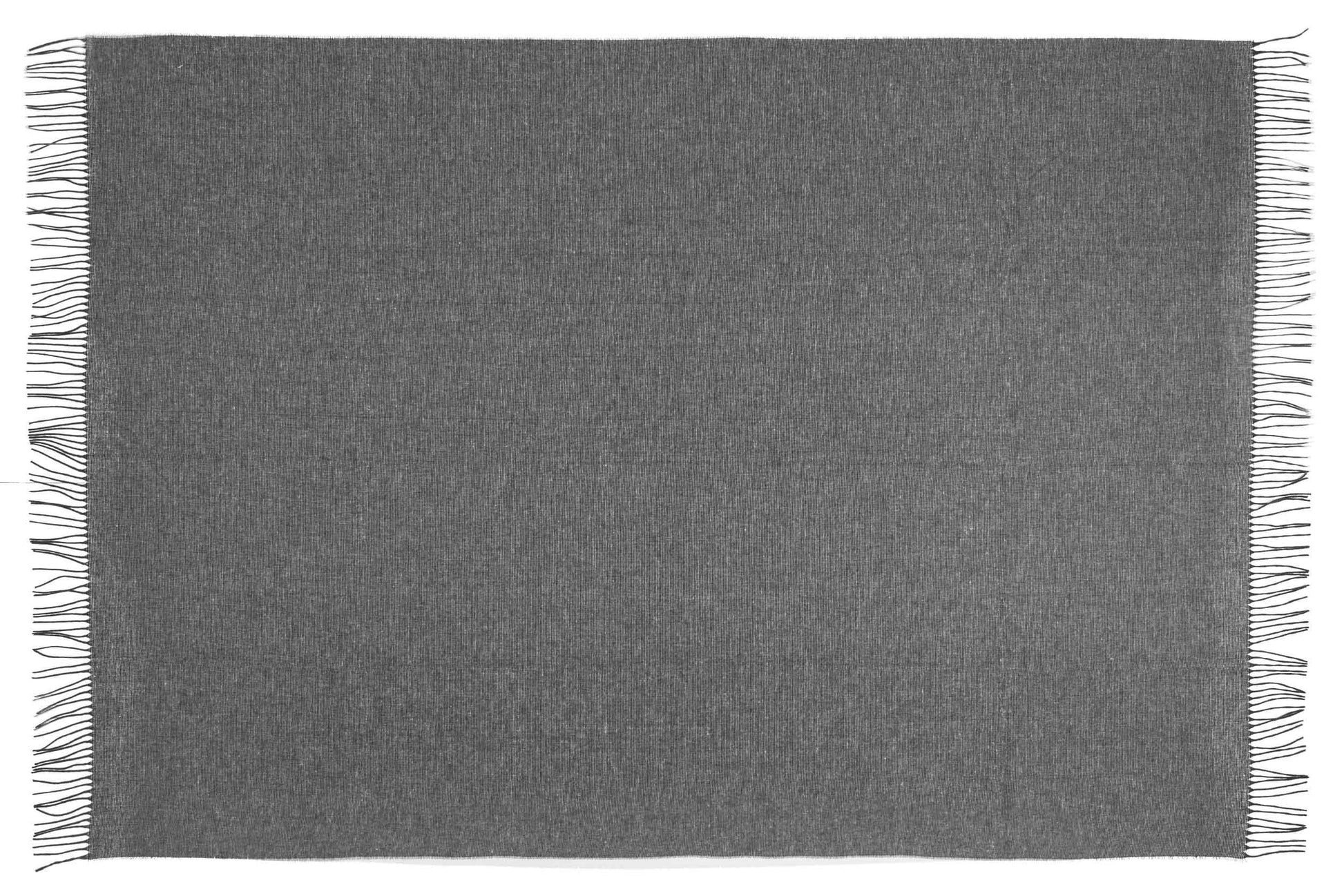 Paddington Throw - Fine Wool Blend - Slate V164-PA16