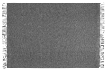 Paddington Throw - Fine Wool Blend - Slate V164-PA16
