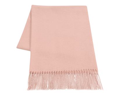 Paddington Scarf Fine Merino Wool Blend - Blush V164-PA5