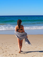 PORTSEA TURKISH COTTON TOWEL - MIDNIGHT V164-PS6