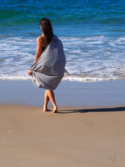 PORTSEA TURKISH COTTON TOWEL - MIDNIGHT V164-PS6