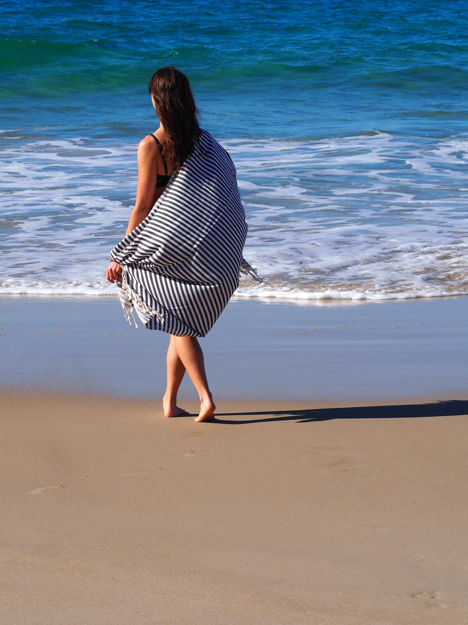 PORTSEA TURKISH COTTON TOWEL - MIDNIGHT V164-PS6