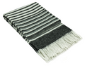 Richmond Throw - Reclaimed Wool Blend - Monochrome V164-RI1