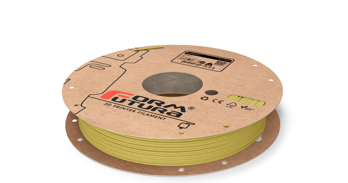 Wood feel PLA based filament EasyWood 1.75mm Willow 500 gram 3D Printer Filament V177-175EWOOD-WILLOW-0500