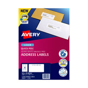 AVERY Laser Label QP L7159 24Up Pack of 100 V177-D-AV959029