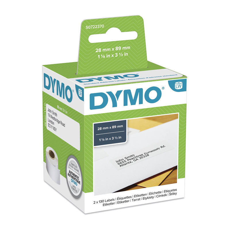 DYMO LW AddressLab 28mm x 89mm V177-D-DYS0722370