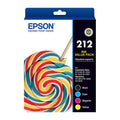 EPSON 212 4 Ink Value Pack V177-D-E212VP