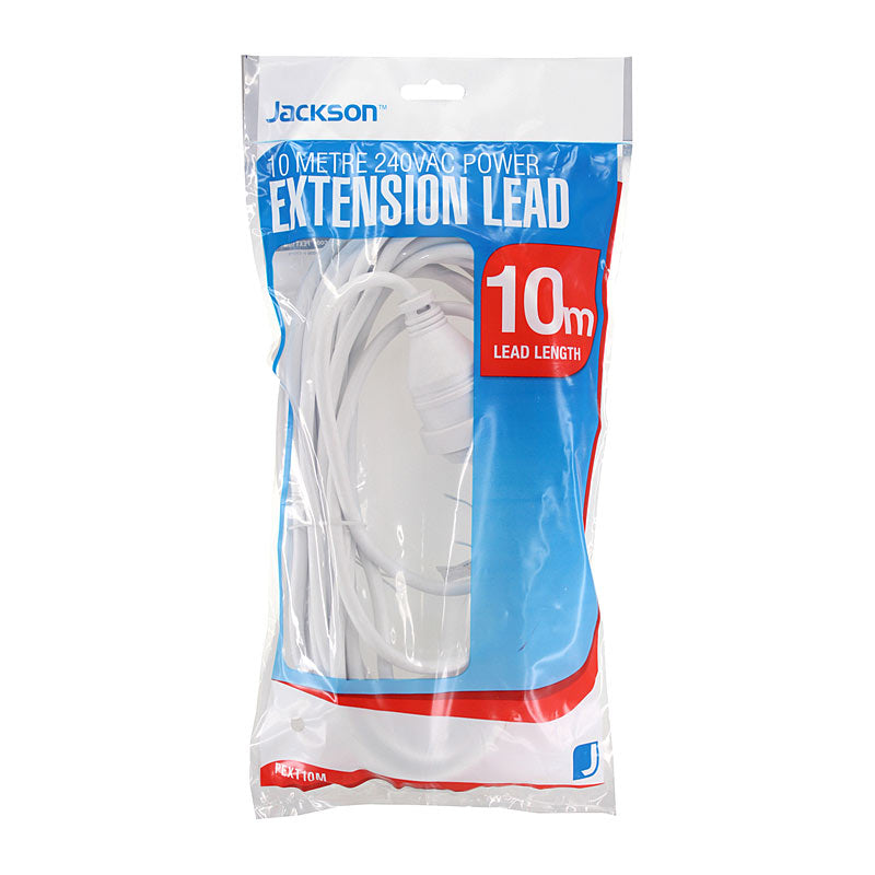 JACKSON Ext Lead 10m White V177-D-JPEXT10M