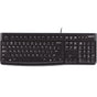 LOGITECH K120 Keyboard Quiet typing Spill-resistant Durable keys Thin profile Curved space bar Adjustable V177-D-LOGK120