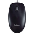 Logitech M90 USB Wired Optical Mouse 1000 DPI for PC Laptop Mac Full Size Comfort smooth moverL V177-D-LOGM90