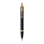 PARKER IM Black Gd Trm Ball Pen Md Blu V177-D-PAR1931666