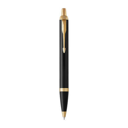 PARKER IM Black Gd Trm Ball Pen Md Blu V177-D-PAR1931666