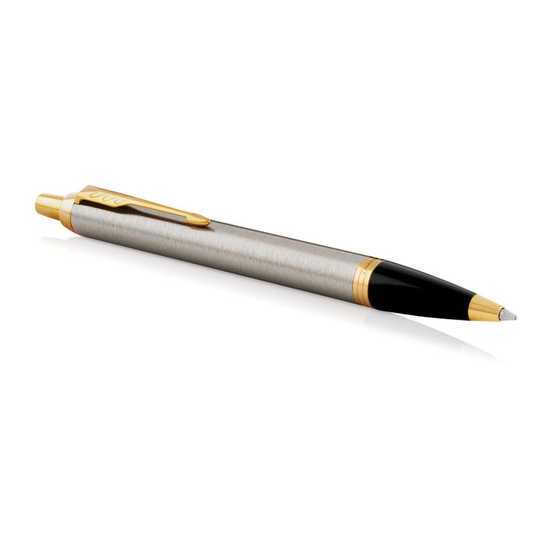PARKER IM BrshMetal Ball Pen Med Blu V177-D-PAR1931670
