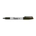 SHARPIE Fine Point Permanent Marker Black Box of 12 V177-D-SH30051