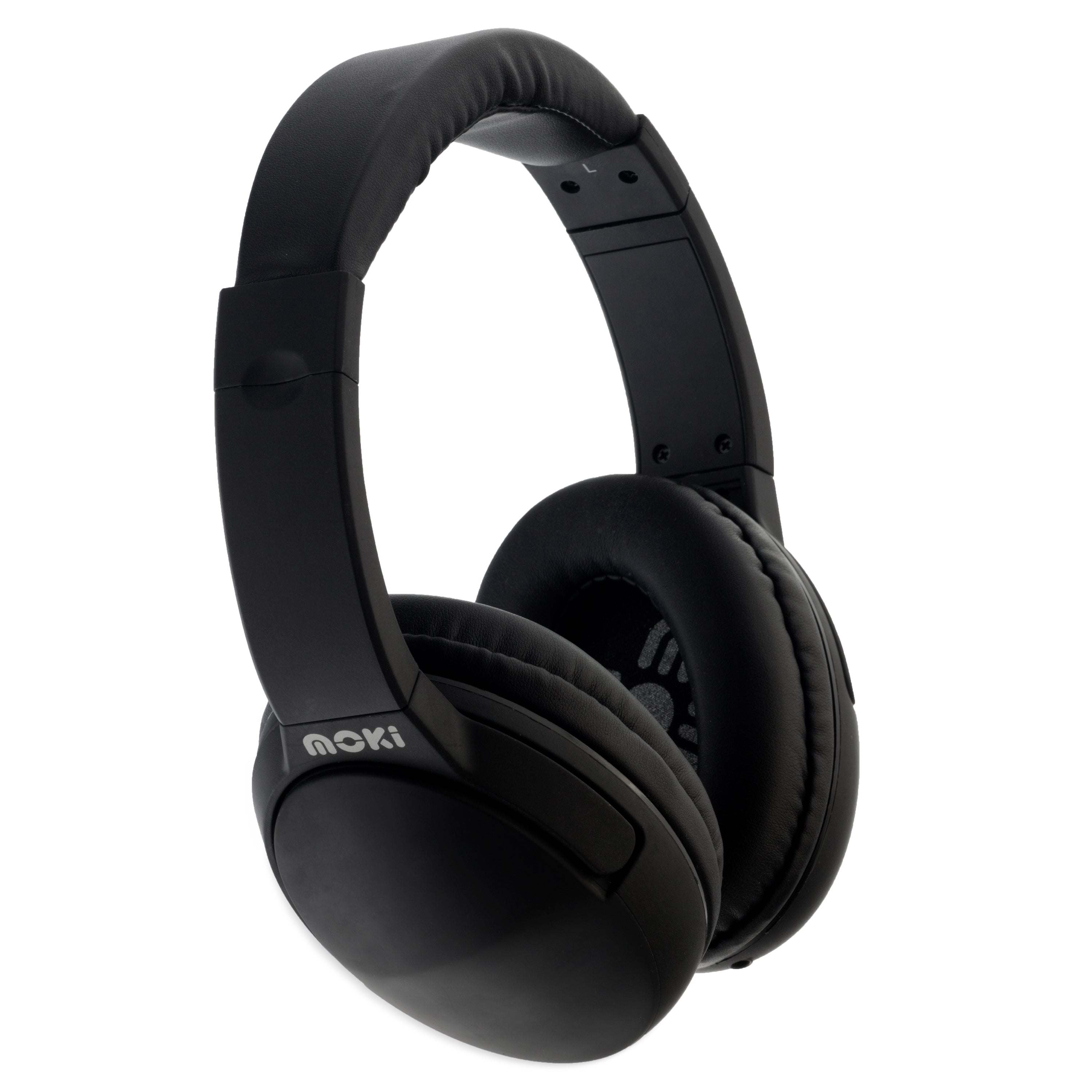 Moki Nero Headphones with Mic V177-HPNEBK