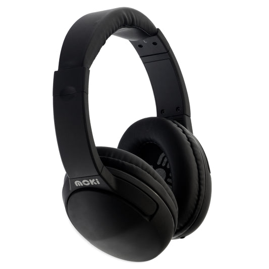 Moki Nero Headphones with Mic V177-HPNEBK