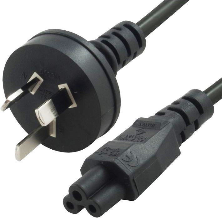 8WARE Power Cable 3m 3-Pin AU to IEC C5 Male to Female V177-L-CB8W-RC-3084AU-030