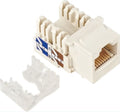 ASTROTEK CAT5e UTP Network Keystone Jack for Socket kit 10ps per pack Poly Bag White LS V177-L-CBATP-KJ-5E