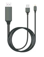 8WARE Generic Plug & Play Apple Compatible Pin to HDMI 2m Cable for iPhone & iPad V177-L-CBGEN-CABLIGHTNINGTV