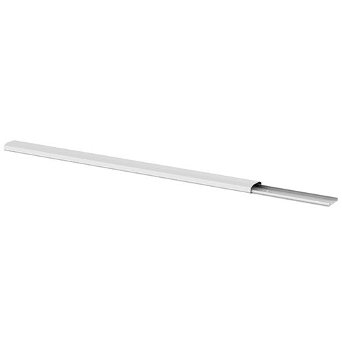 BRATECK Plastic Cable Cover - 750mm Material: Polyvinyl ChloridePVC Dimensions 60x20x750mm - White V177-L-CMBT-CC07-75-W
