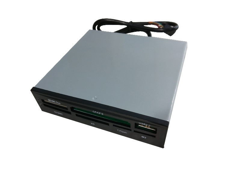 ASTROTEK 3.5' Internal Card Reader Black All In One USB2.0 Hub CF MS SD Flash Memory Card V177-L-FMA-V113