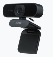 RAPOO C260 Webcam FHD 1080P/HD720P, USB 2.0 Compatible Win7/8/10, Mac OS X 10.6 or above, Chrome OS and V177-L-VIRP-C260