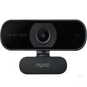 RAPOO C260 Webcam FHD 1080P/HD720P, USB 2.0 Compatible Win7/8/10, Mac OS X 10.6 or above, Chrome OS and V177-L-VIRP-C260