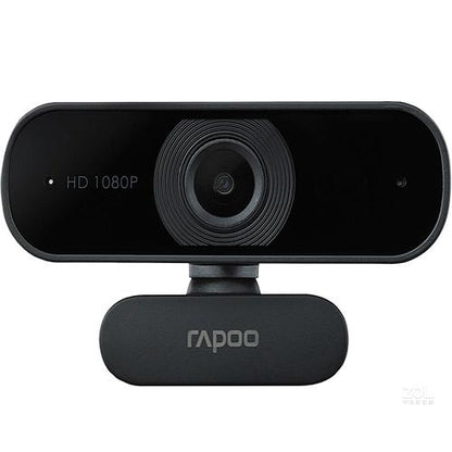 RAPOO C260 Webcam FHD 1080P/HD720P, USB 2.0 Compatible Win7/8/10, Mac OS X 10.6 or above, Chrome OS and V177-L-VIRP-C260