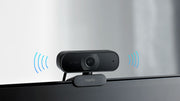 RAPOO C260 Webcam FHD 1080P/HD720P, USB 2.0 Compatible Win7/8/10, Mac OS X 10.6 or above, Chrome OS and V177-L-VIRP-C260
