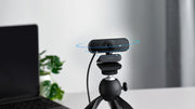 RAPOO C260 Webcam FHD 1080P/HD720P, USB 2.0 Compatible Win7/8/10, Mac OS X 10.6 or above, Chrome OS and V177-L-VIRP-C260