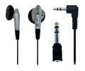 Shintaro Stereo Earphone Kit with 3.5mm to 6.5mm adapter V177-MA-14SH-EARPHONEV2