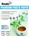 260gsm A4 Double Sided High Gloss Photo Paper 20 Sheets V177-P-260A4DSHGPP