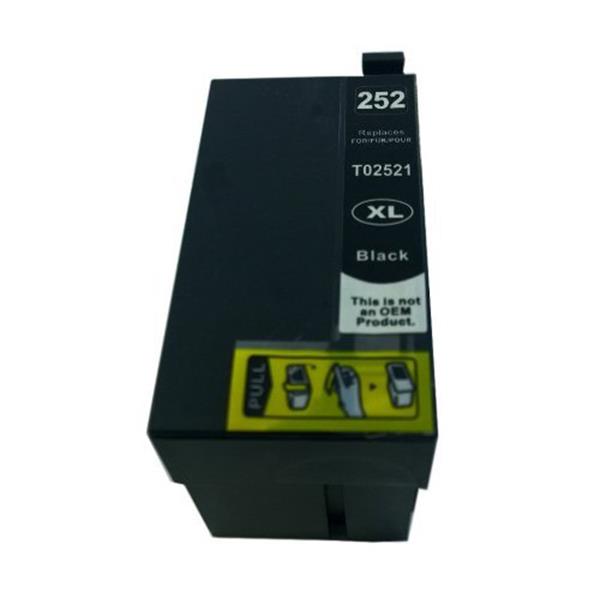 252XL Black Premium Compatible Inkjet Cartridge V177-PE-T252BXL